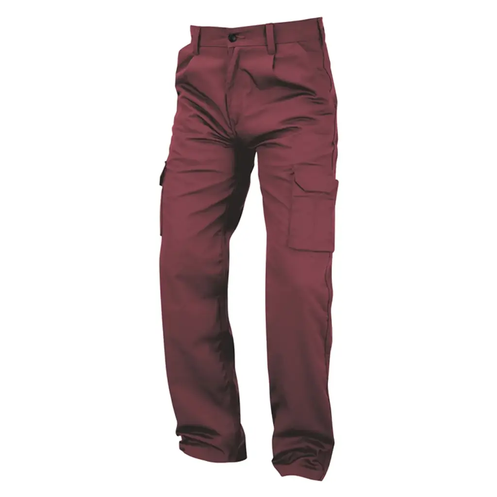 Gent's Burgundy Trousers- Pack of 2