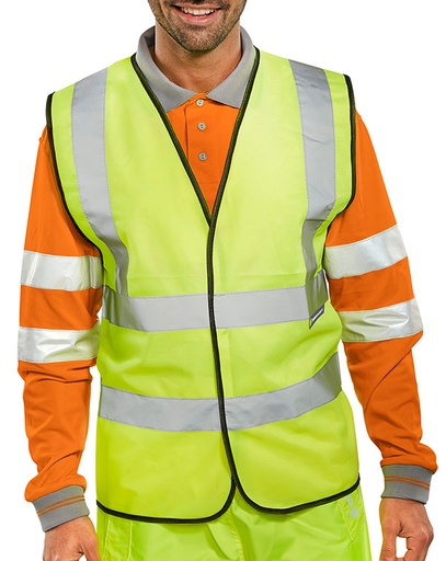 [beeswift:WCENG] BSEEN EN ISO 20471 VEST S/YELL
