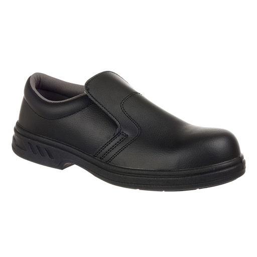 [FW81] SRUC Slip On Safety Shoe Black