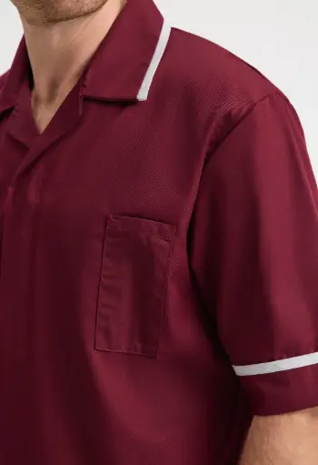 SRUC Gent's Burgundy Tunic Top
